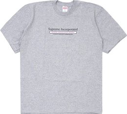 Supreme: Серая футболка 