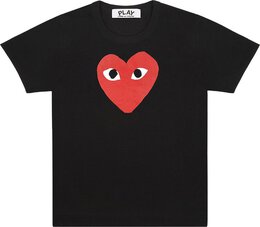 Comme Des Garçons Play: Красная футболка  Heart