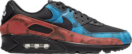 Nike: Чёрные кроссовки  Air Max 90