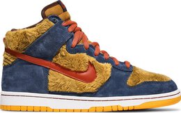 Nike: Синие кроссовки  Dunk High Premium SB