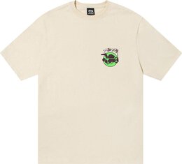 Stussy: Бежевая футболка 