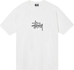 Stussy: Бежевая футболка 