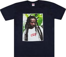 Supreme: Чёрная футболка  Buju Banton