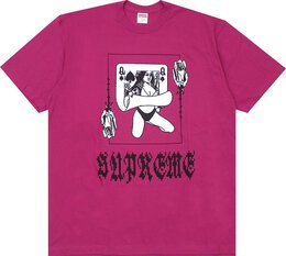 Supreme: Розовая футболка 