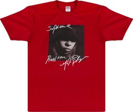 Supreme: Красная футболка  Mary J Blige