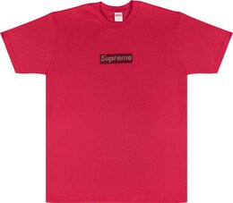 Supreme: Красная футболка  Box Logo