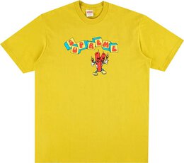 Supreme: Жёлтая футболка  Dynamite