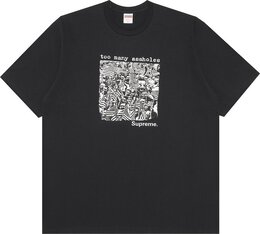 Supreme: Чёрная футболка 