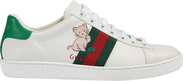 Gucci: Белые кроссовки  Kitten