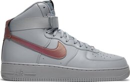 Nike: Серые кроссовки  Air Force 1 High