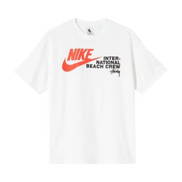 Nike: Белая футболка 