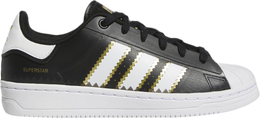 Adidas: Чёрные кроссовки  Superstar