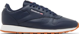 Reebok: Синие кроссовки  Classic Leather