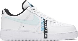 Nike: Голубые кроссовки  Air Force 1