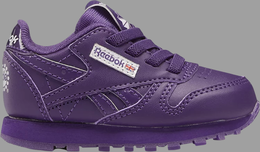 Reebok: Фиолетовые кроссовки  Classic Leather