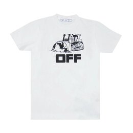 Off-White: Белая футболка 