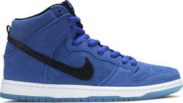 Nike: Синие кроссовки  SB Dunk High Pro