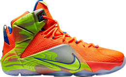 Nike: Оранжевые кроссовки  Lebron 12