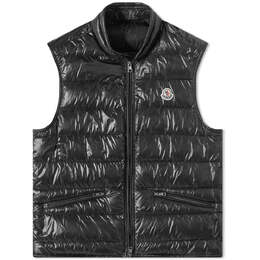 Moncler: Чёрный жилет 