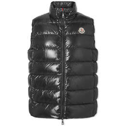 Moncler: Чёрный жилет 