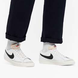 Nike: Белые кроссовки Blazer Low 77