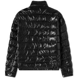 Moncler: Чёрный пуховик 