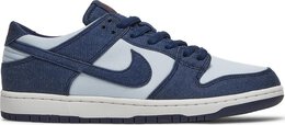 Nike: Голубые кроссовки  Dunk Low Pro SB