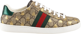 Gucci: Бежевые кроссовки  GG Supreme