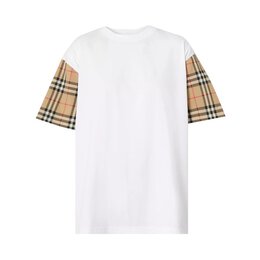 Burberry: Винтажная футболка  Vintage Check