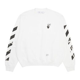 Off-White: Белые толстовки Arrow