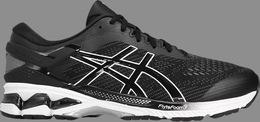 Asics: Чёрные кроссовки  Gel-Kayano 26