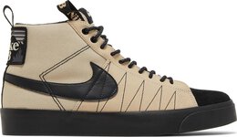 Nike: Чёрные кроссовки  Blazer Mid Premium