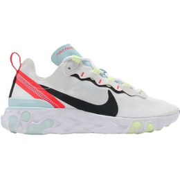 Nike: Белые кроссовки React Element 55