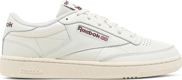 Reebok: Белые кроссовки  Club C 85