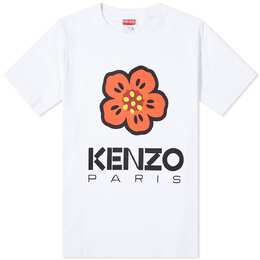 Kenzo: Белая футболка Paris