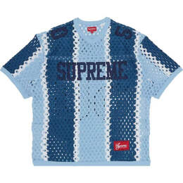 Supreme: Голубая футболка 