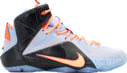 Nike: Многоцветные кроссовки  Lebron 12