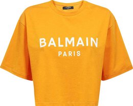 Balmain: Футболка с принтом