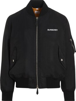 Burberry black 2025 bomber jacket