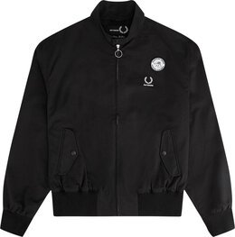 Fred Perry: Чёрная куртка  Harrington