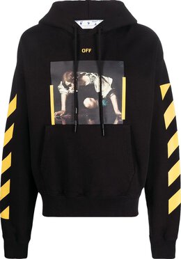 Off-White: Толстовка  Caravaggio с принтом