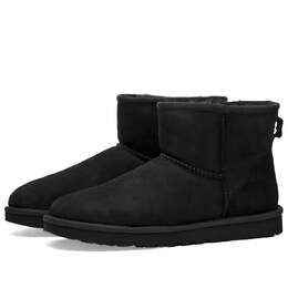 UGG: Чёрные угги  Classic Mini II