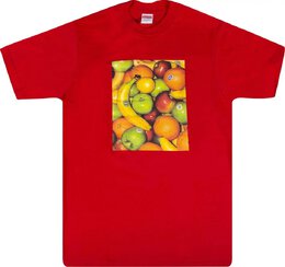 Supreme: Красная футболка  Fruit