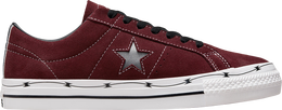 Converse: Красные кеды  One Star Pro