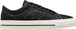 Converse: Чёрные кеды  One Star Pro