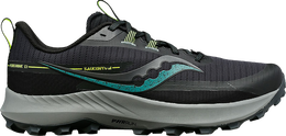 Saucony: Чёрные кроссовки  Peregrine