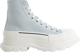 Alexander McQueen: Светлые кроссовки  Tread Slick