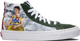 Vans: Зелёные кеды  SK8-Hi LX