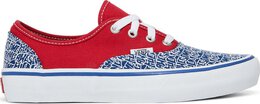 Vans: Красные кеды  Authentic