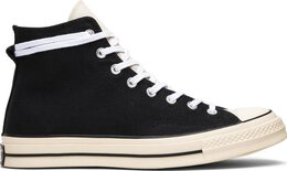 Converse: Чёрные кроссовки  Chuck 70 Hi